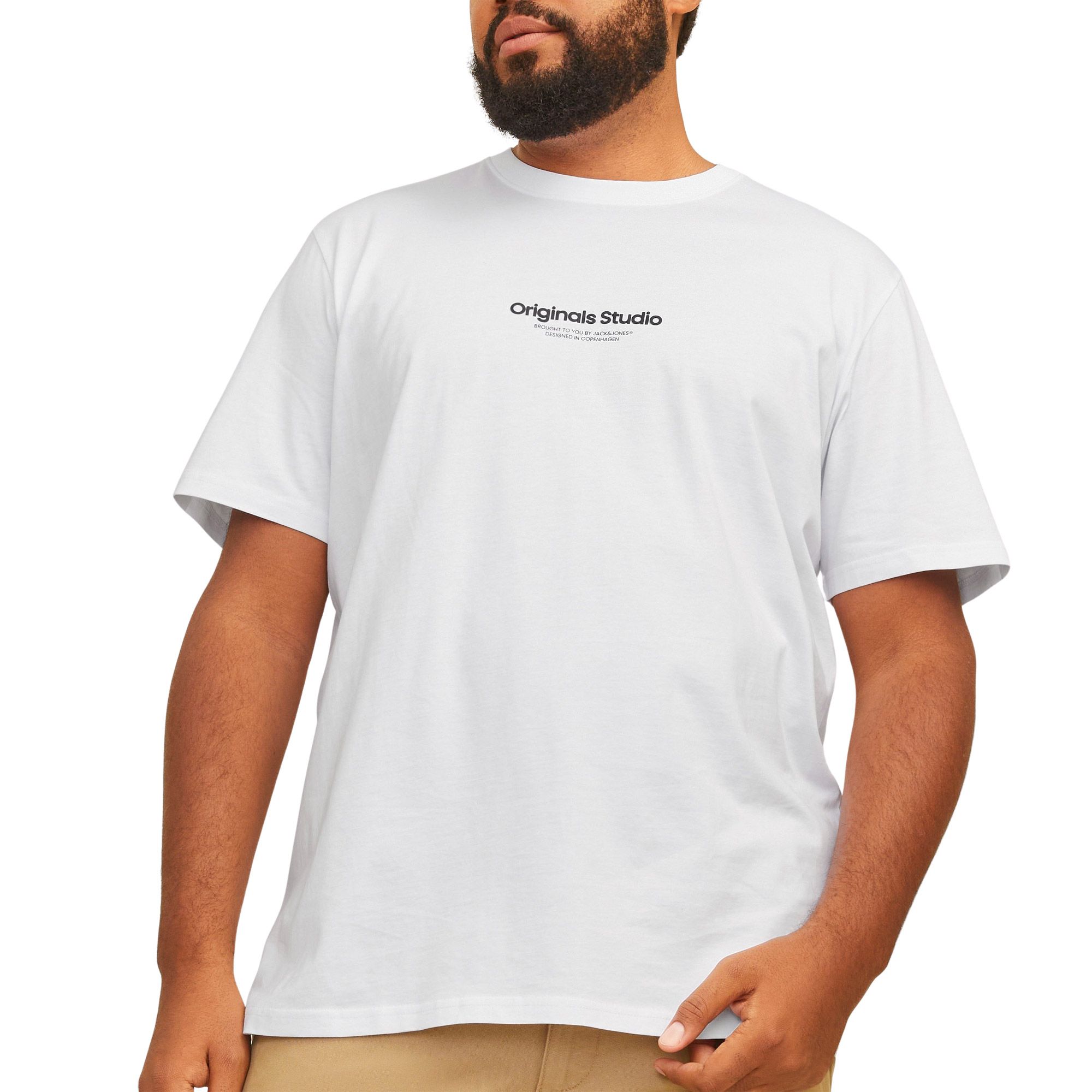 Jack & Jones PlusSize Shirt met korte mouwen JORVESTERBRO TEE SS CREW NECK NOOS PLS