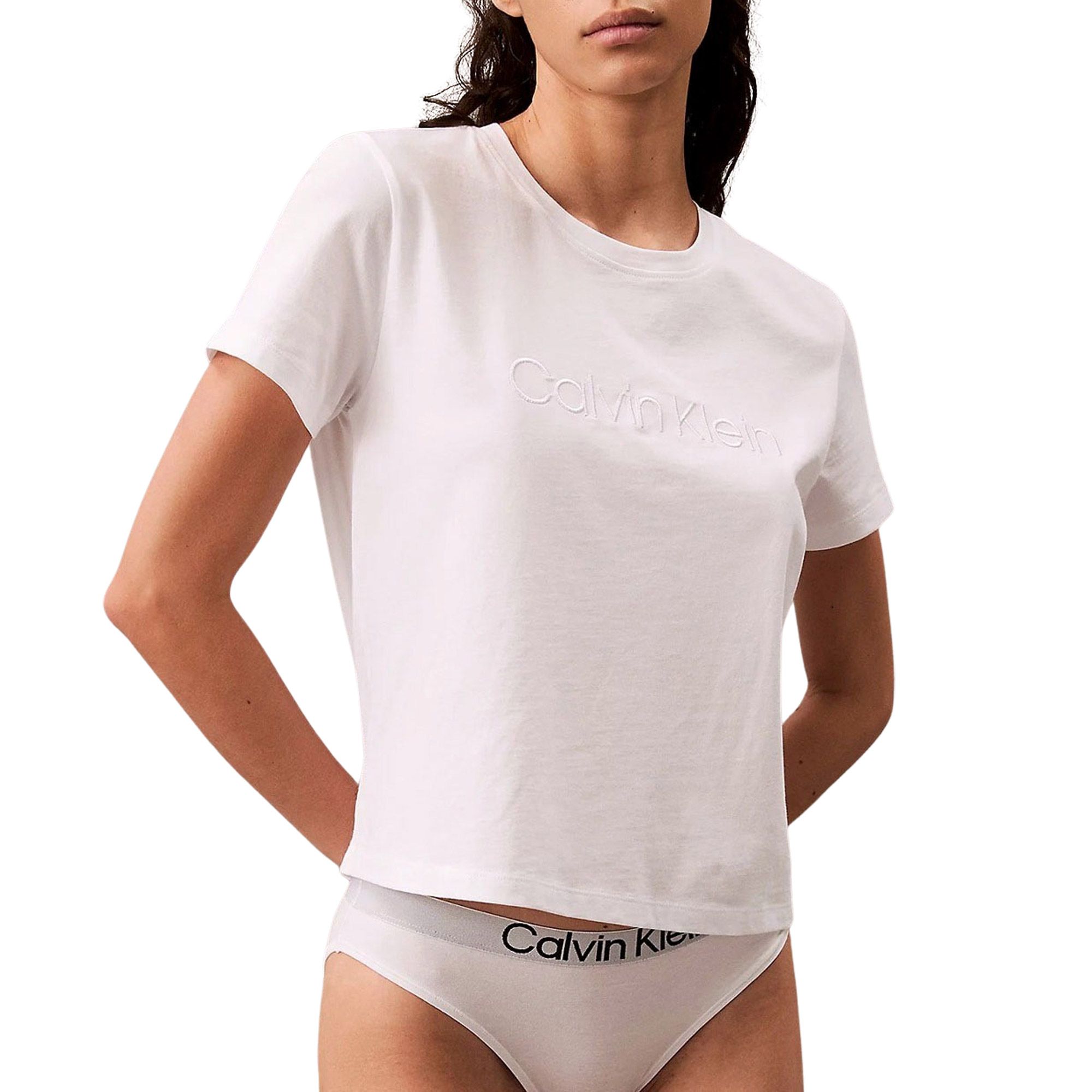 Calvin Klein T-shirt Classic 2 met logoborduursel