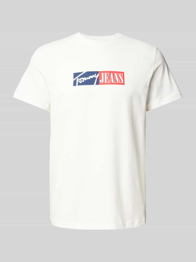 TOMMY JEANS T-shirt TJM SLIM ENTRY GRAPHIC TEE EXT