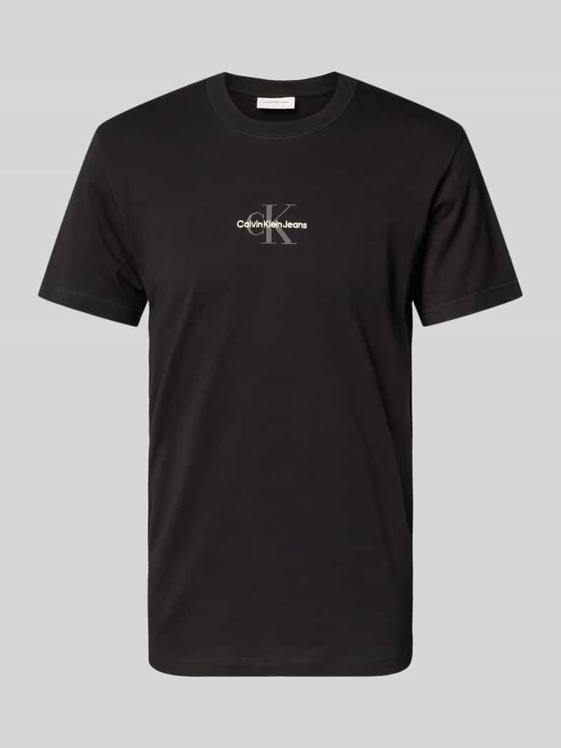 Calvin Klein T-shirt MONOLOGO TEE met een logo-opschrift
