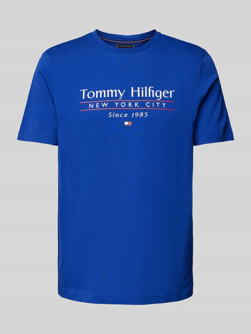 Tommy Hilfiger T-shirt RWB HILFIGER TEE Logoprint op borsthoogte