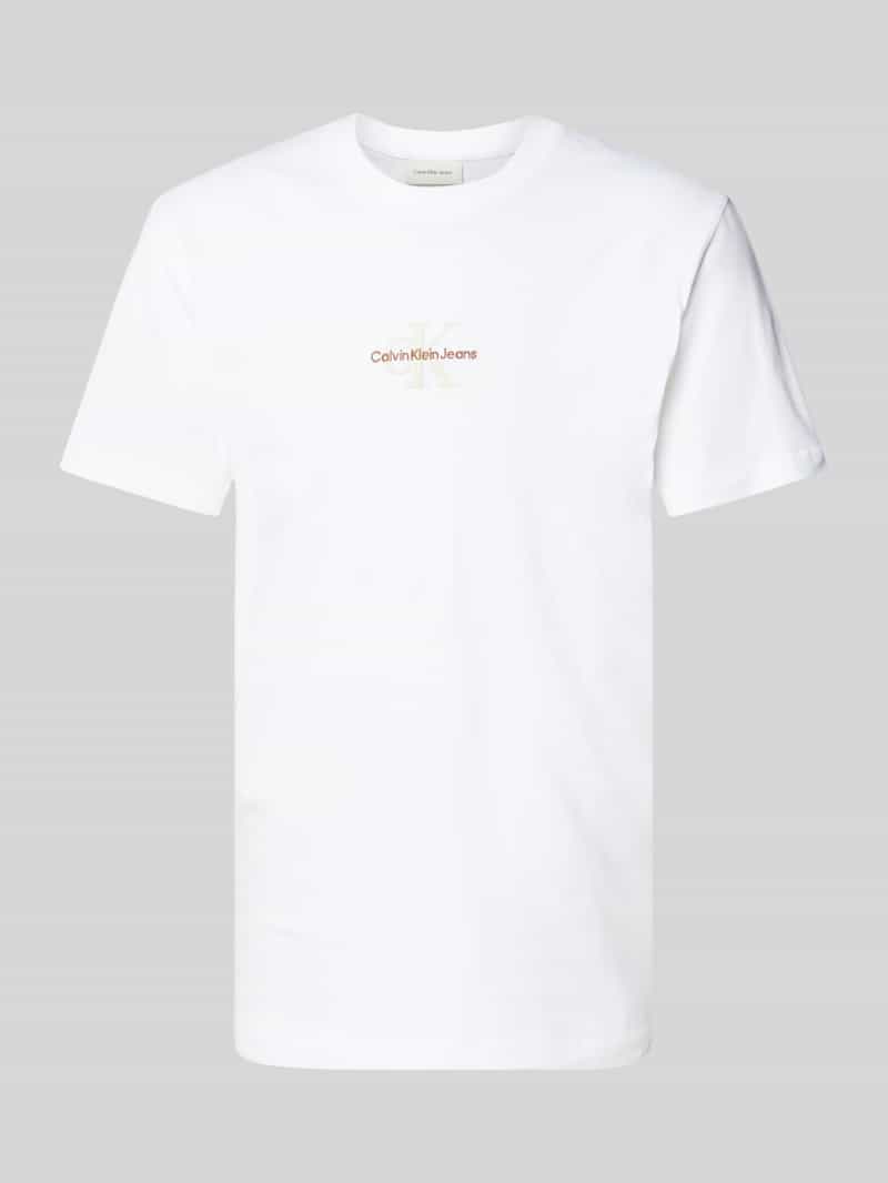 Calvin Klein T-shirt MONOLOGO TEE met een logo-opschrift