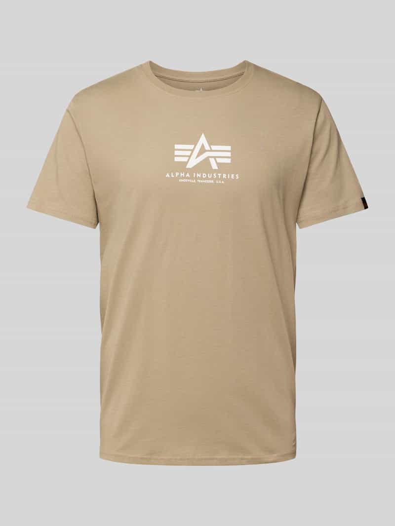 Alpha Industries Shirt met ronde hals Basic T ML