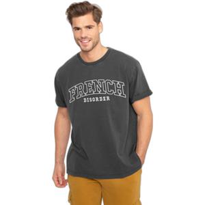 French Disorder T-shirt Korte Mouw  T-shirt Mike Washed
