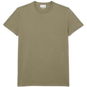 Lacoste T-shirt  Cotton Pima Crew Neck T-Shirt Khaki Green