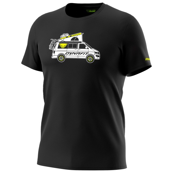 Dynafit  Graphic Cotton S/S Tee - T-shirt, zwart