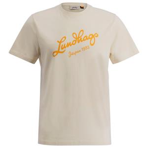 Lundhags  Järpen Logo T-Shirt - T-shirt, beige