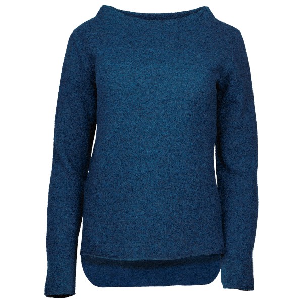 Reiff  Women's Krepp-Pulli Frieda - Wollen trui, blauw