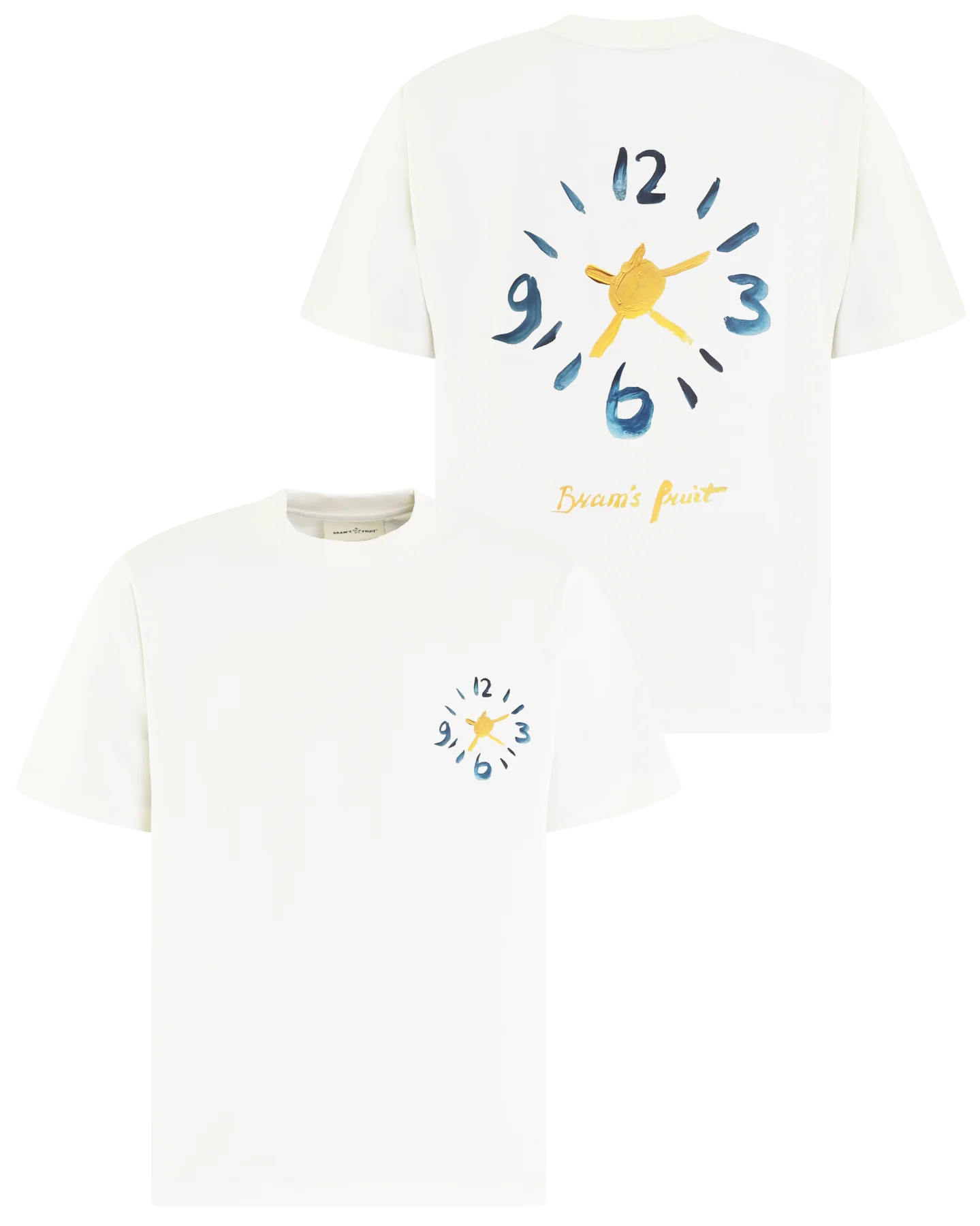 Bram's Fruit Heren clock acrylic t