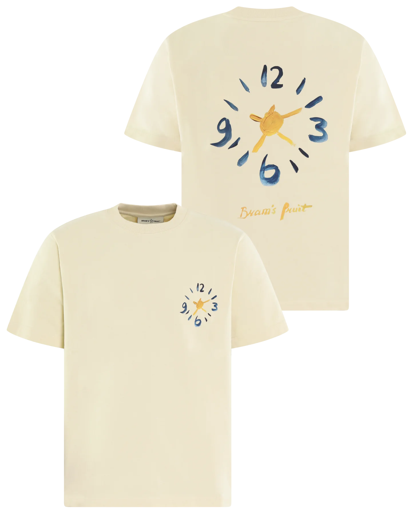 Bram's Fruit Heren clock acrylic t