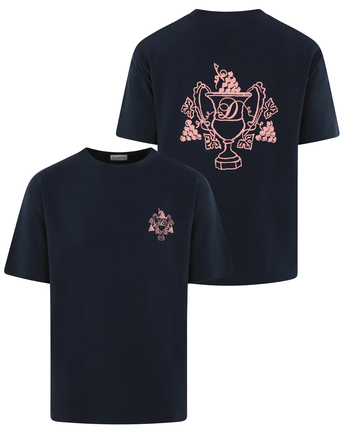 Drole De Monsieur Heren blason t-shirt