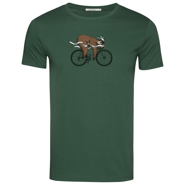 GreenBomb  Animal Finish Sloth Guide T-Shirt - T-shirt, groen