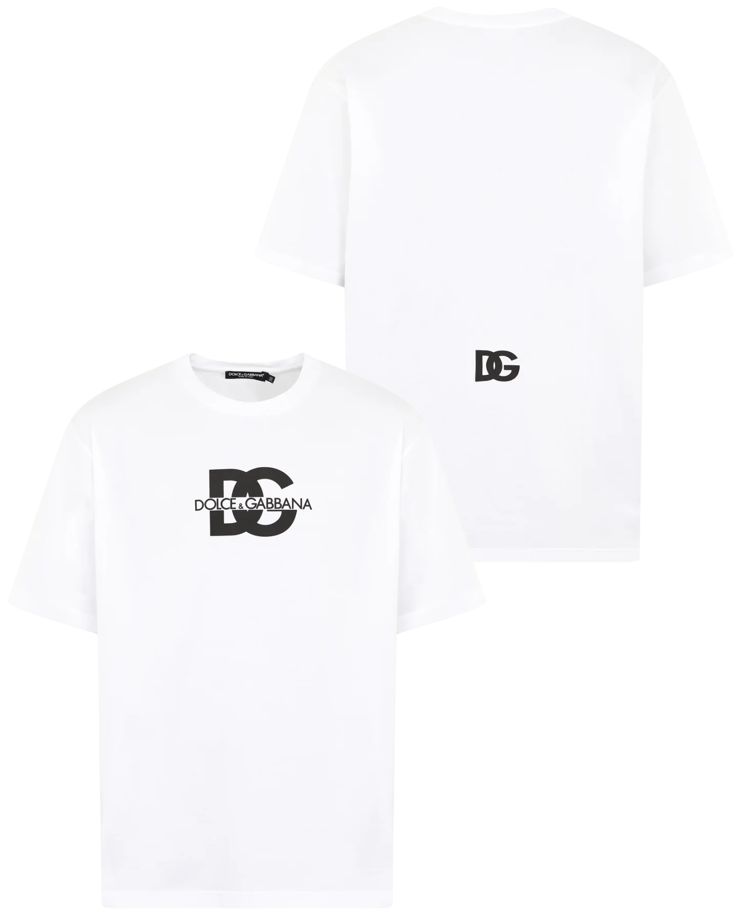 Dolce and Gabbana Heren dg logo print t-shirt