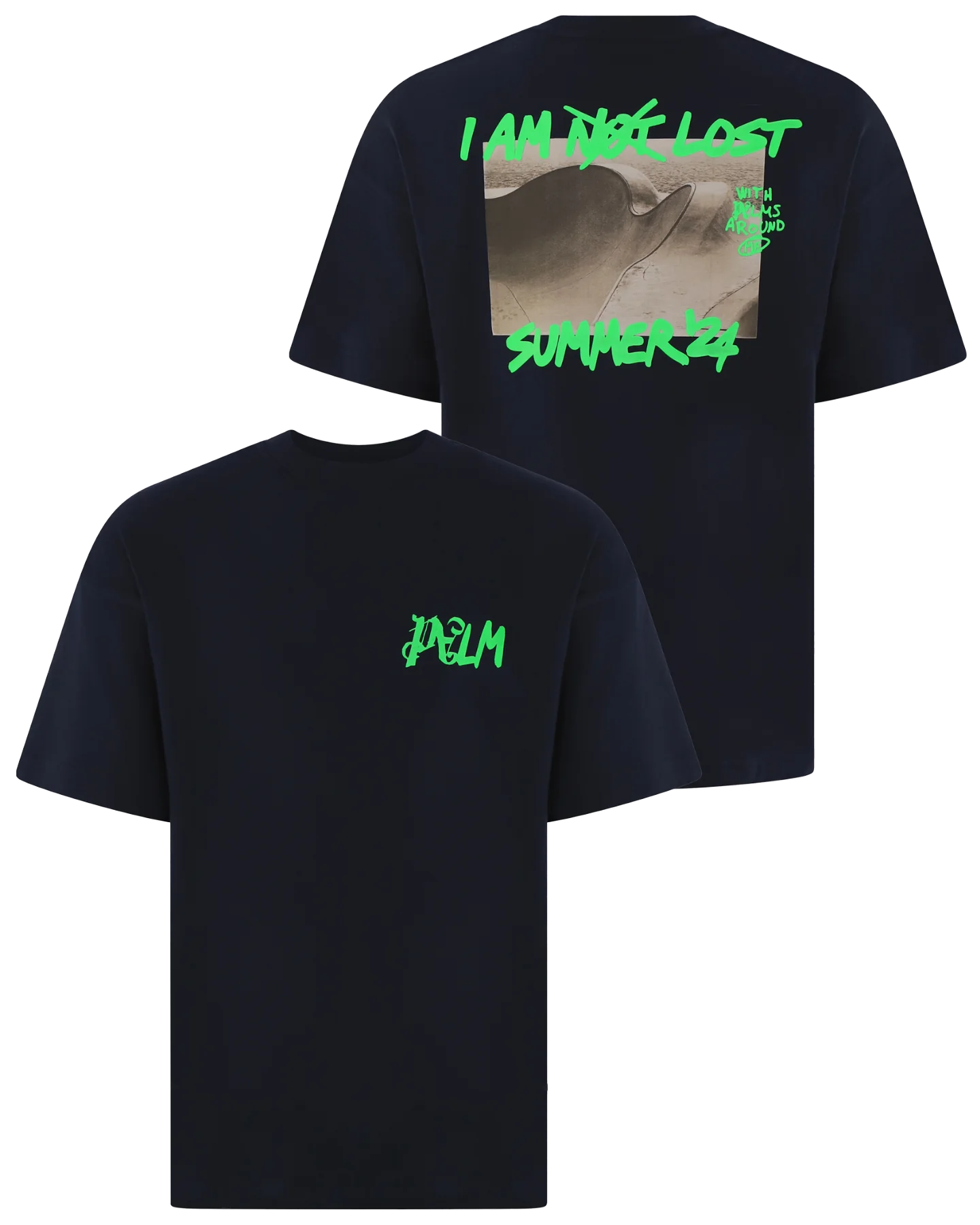 Palm Angels Heren i am lost t-shirt