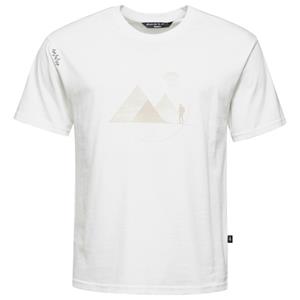 Chillaz  Mountain Contours - T-shirt, wit