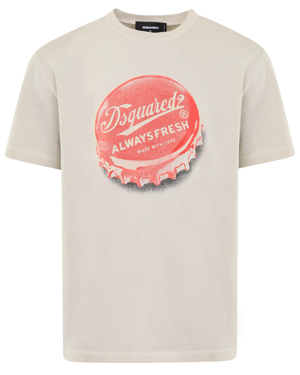 Dsquared2 Heren bottle cap t-shirt