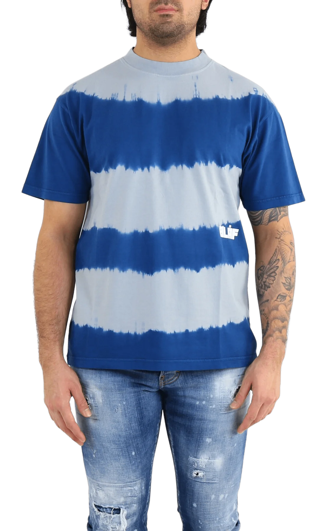Olaf Hussein Heren olaf wavy tee