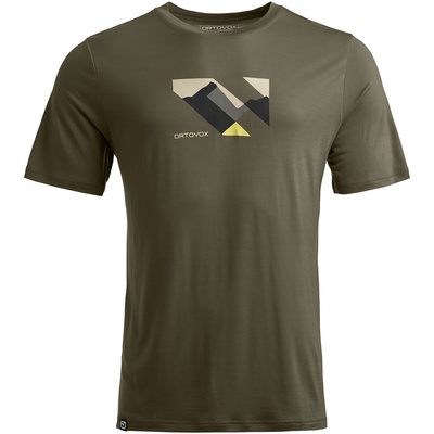 Ortovox Heren 140 Cool Landscape T-shirt