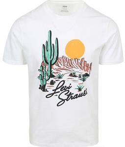 Levi's T-Shirt Graphic Heritage White