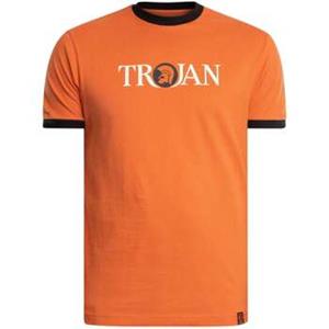 Trojan T-shirt Korte Mouw  Ringer-T-shirt met logo
