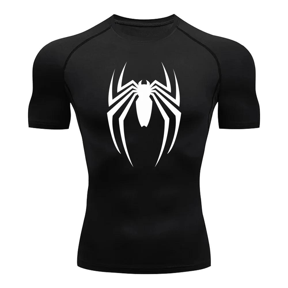 Xin nan zhuang Bedrukt Fitness Shirt Modieus Hardlopen Buiten Joggen Ademend Sport Korte mouwen Snel drogend Trainings T-shirt S-3XL S