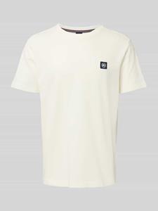 Lerros heren t-shirts t-shirts 5339.02.0122 off-white