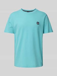 Lerros heren t-shirts t-shirts 5339.32.0038 aqua