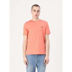 Lyle and Scott Basic tee koraal