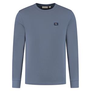 Calvin Klein Heren wafel shirt woven label