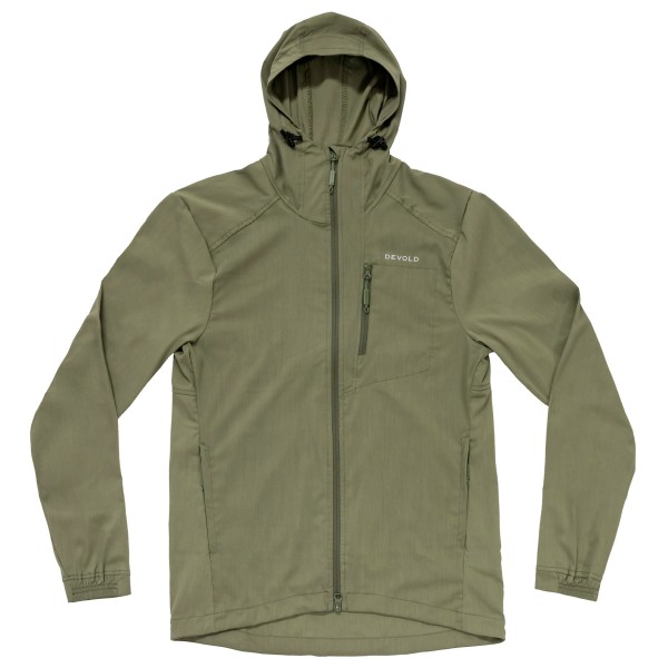 Devold  Women's Herøy Merino Jacket - Merinovest, olijfgroen