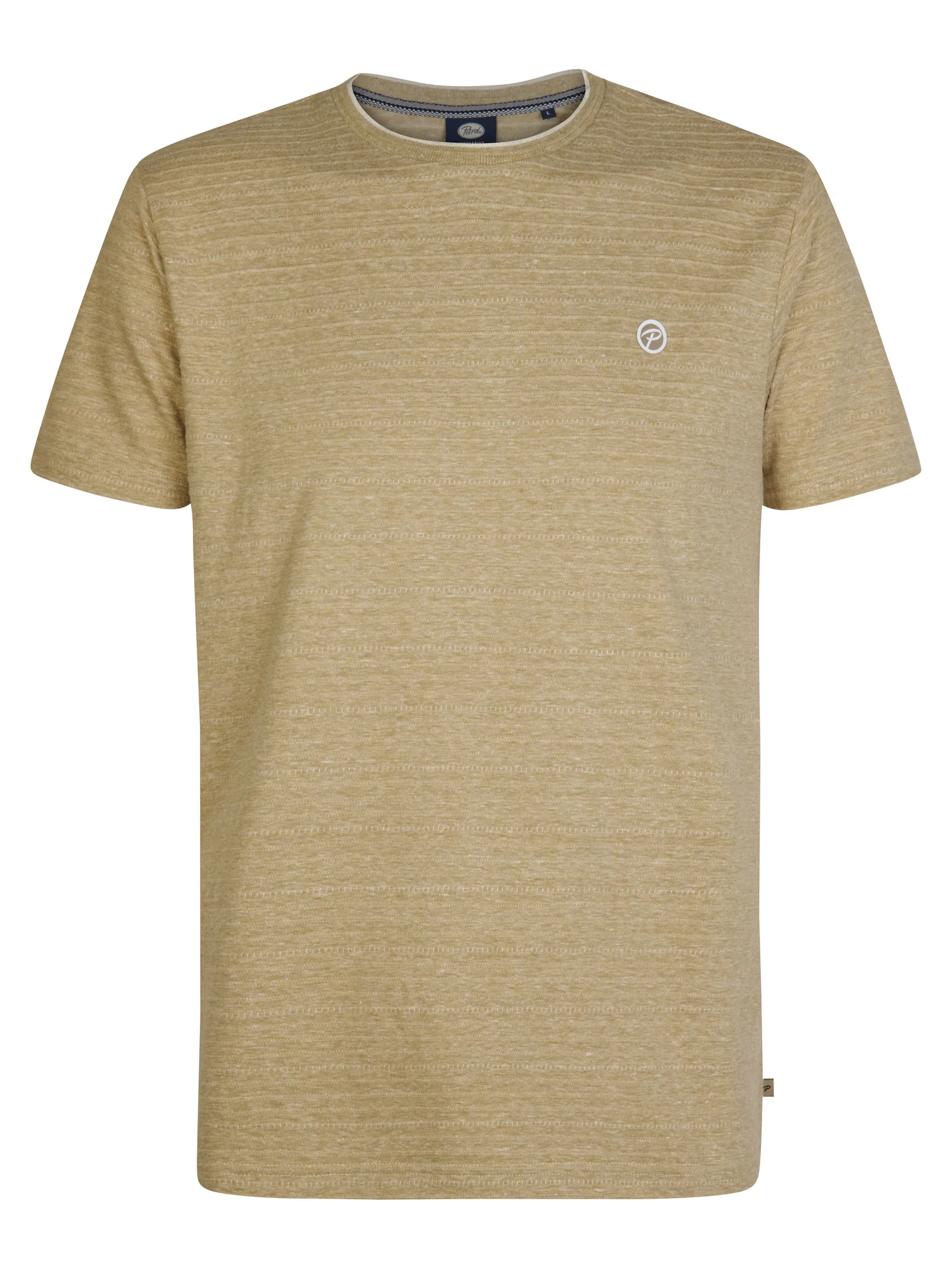 Petrol Industries Heren shirt- m-1050-tsr638 7130 light tan