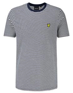 Lyle and Scott Lyle&scott linen blend breton stripe t-shirts ts2232v