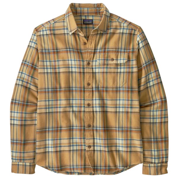 Patagonia  L/S LW Fjord Flannel Shirt - Overhemd, beige