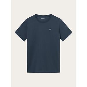 Knowledge Cotton Apparel T-shirt Korte Mouw  T-shirt à badge Loke