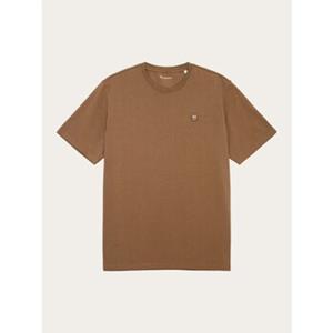 Knowledge Cotton Apparel T-shirt Korte Mouw  T-shirt à badge Loke