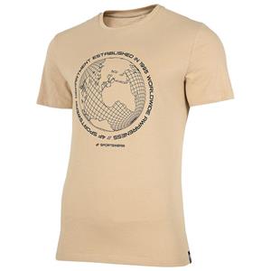 4F Heren h4z22 tsm026 globe t-shirt
