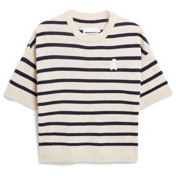 ARMEDANGELS  Women's Lizaa Lino Stripes - T-shirt, wit