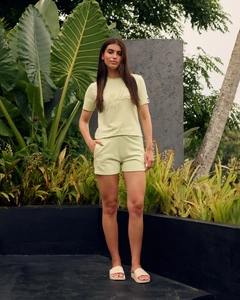 Malelions Women essentials t-shirt matcha md3-ss25-11-859