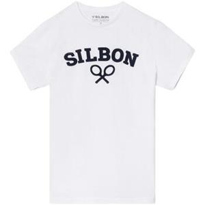 Silbon T-shirt Korte Mouw  -
