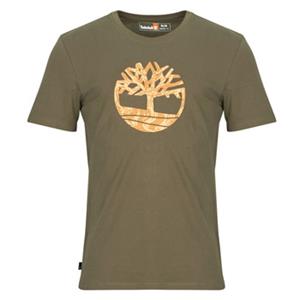 Timberland T-shirt Korte Mouw  KENNEBEC RIVER CAMO TREE LOGO