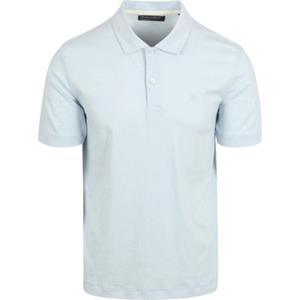 Marc O'Polo T-shirt  Poloshirt Slubs Starlight Blauw