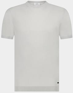 Born with Appetite T-shirt korte mouw wake knitted t-shirt 25108wa35/920 mist