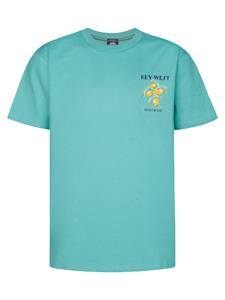 Petrol Industries men t-shirt ss classic print m-1050-tsr649 6169 aqua green
