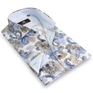 Circle of Gentlemen Memphis allover print overhemd 100% co
