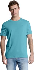 No Excess T-shirt crewneck solid basic seablue