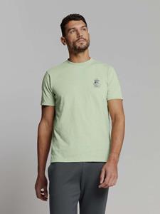 No Excess T-shirt crewneck slub placed prints mint