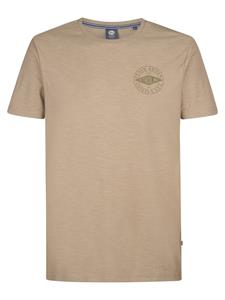 Petrol Industries men t-shirt ss m-1050-tsr615 7129 dark sand