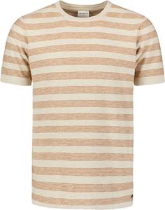 No Excess Pullover short sleeve crewneck stri