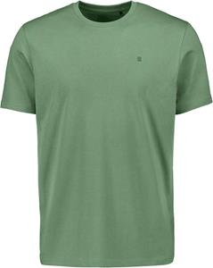 No Excess T-shirt crewneck solid basic green