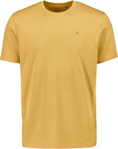 No Excess T-shirt crewneck solid basic yellow